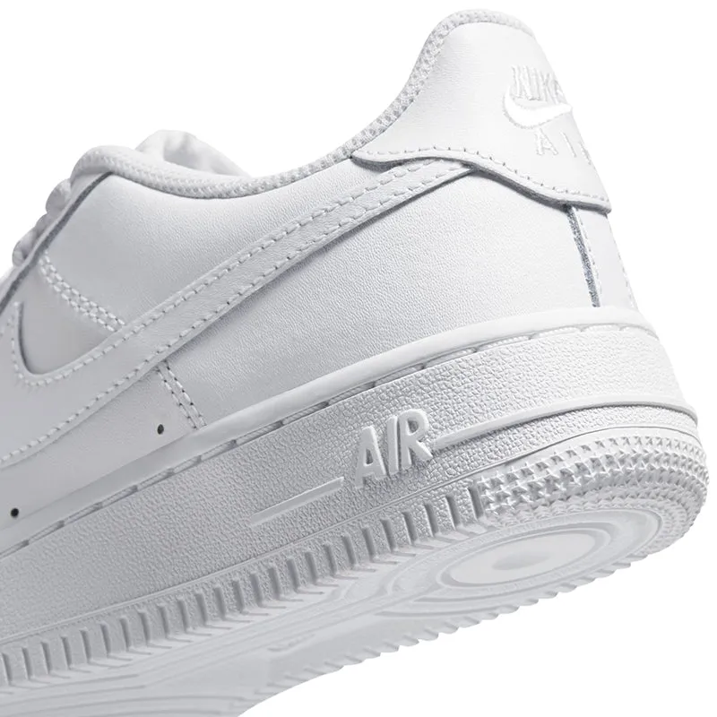 Kid's Grade School Air Force 1 LE White/White/White