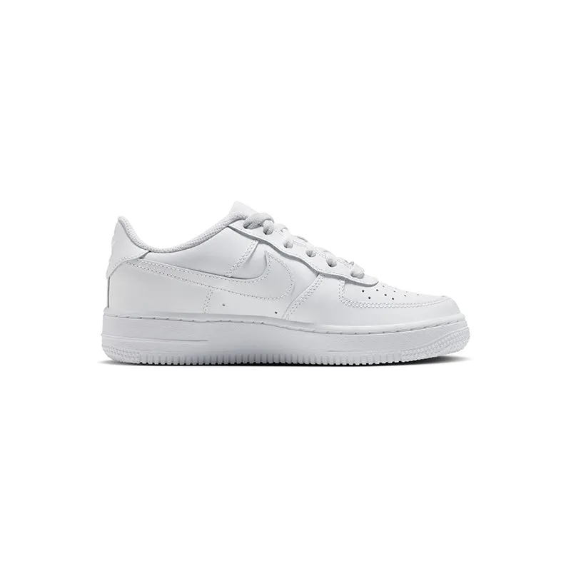 Kid's Grade School Air Force 1 LE White/White/White
