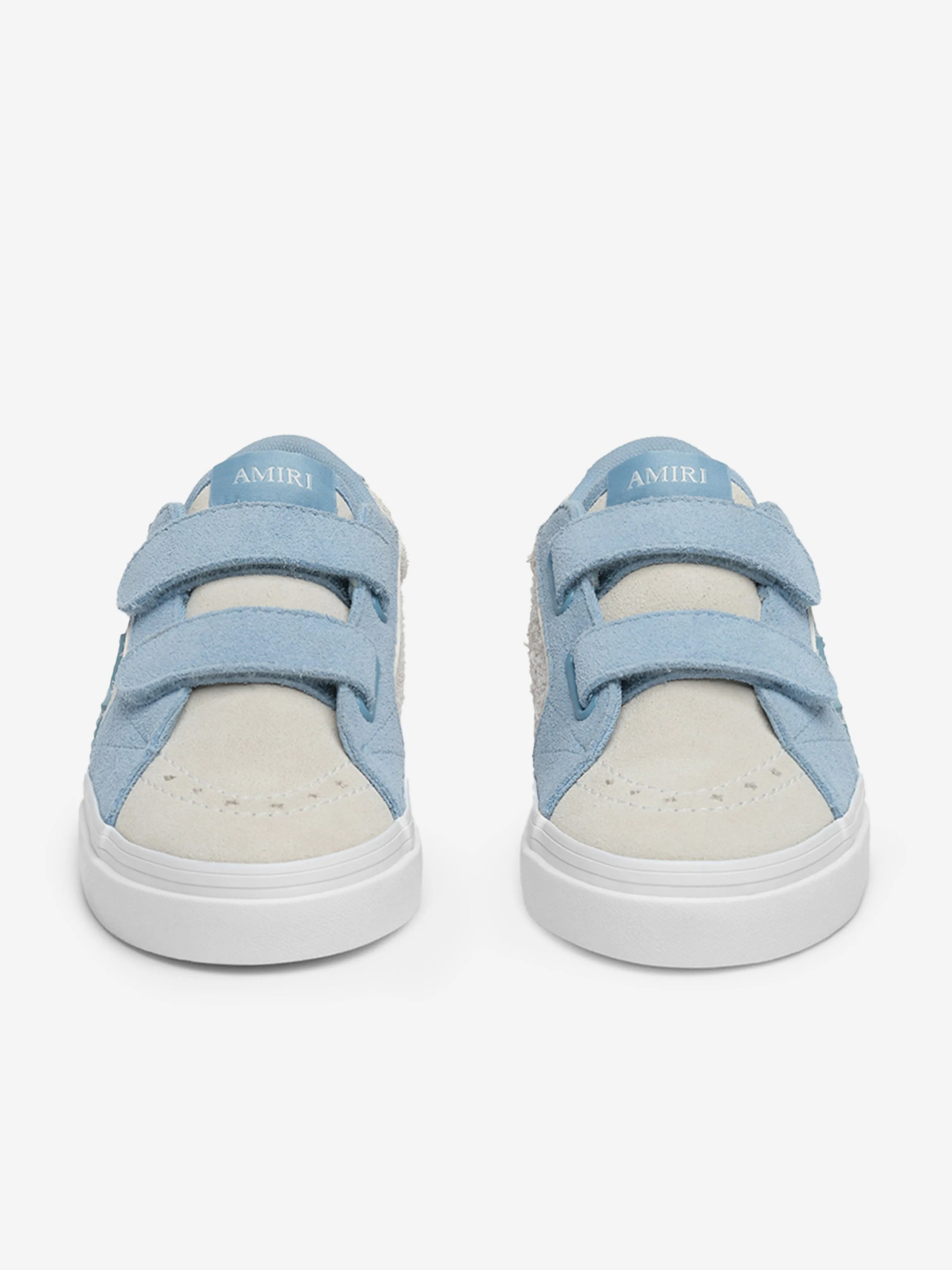 Kids Leather Sunset Skate Low Trainers in Blue