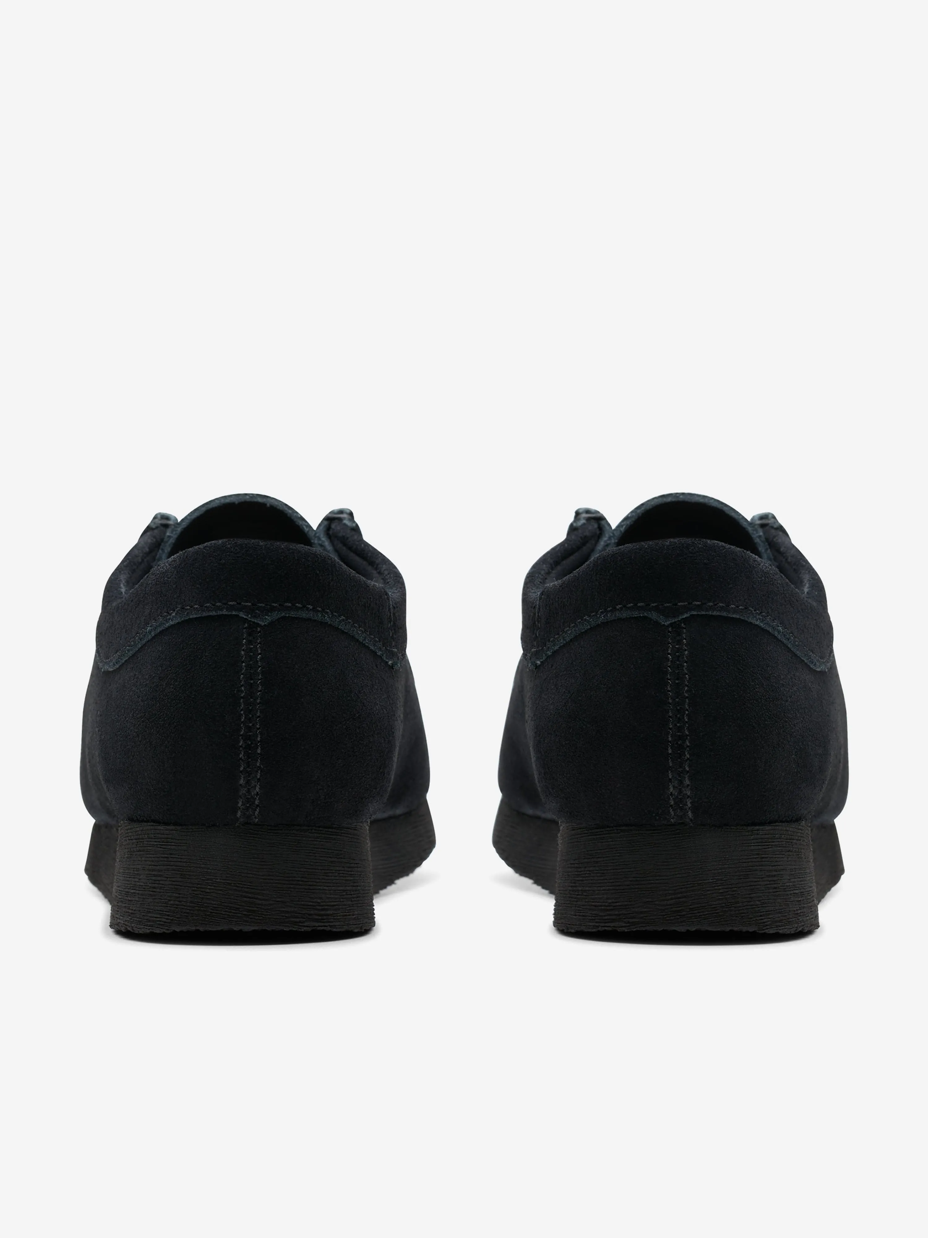 Kids Suede Wallabee Shoes in Black