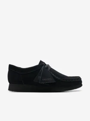 Kids Suede Wallabee Shoes in Black