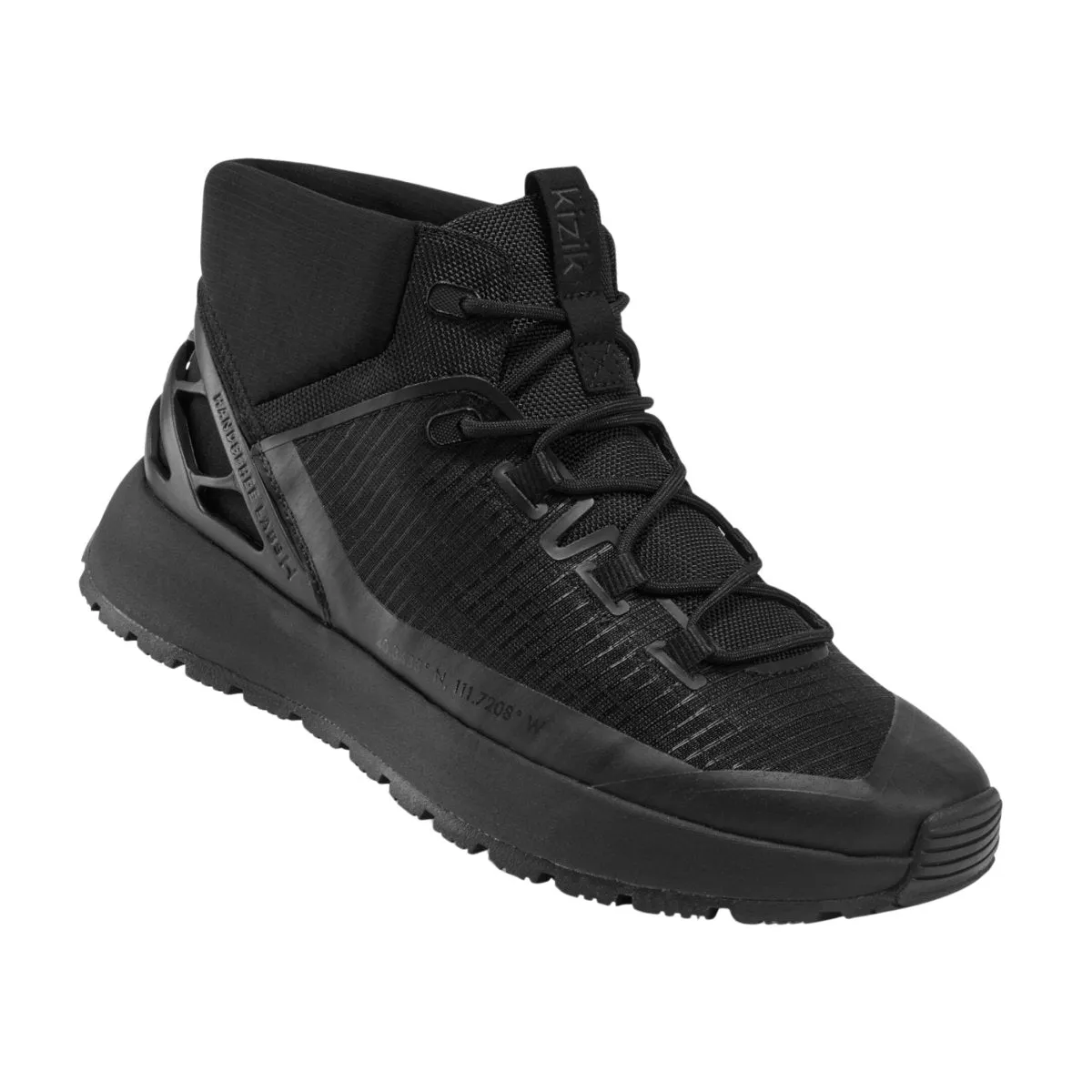 Kizik Men's Wasatch Mid Blackout