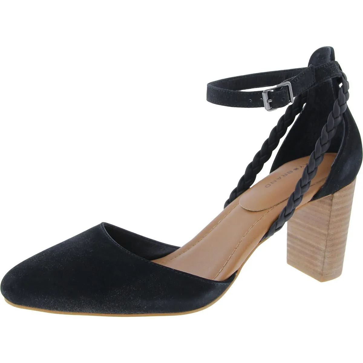 Kohama Womens Braided Leather Ankle Strap