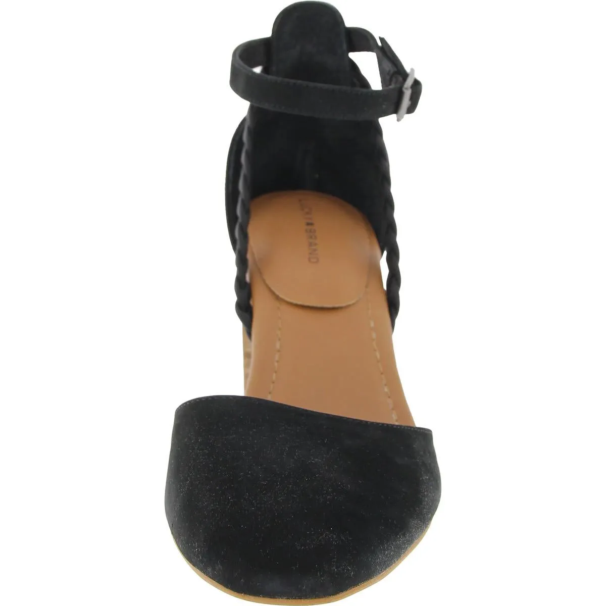 Kohama Womens Braided Leather Ankle Strap