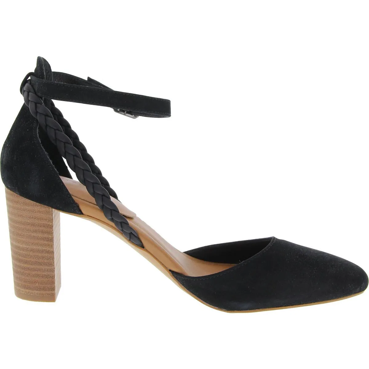 Kohama Womens Braided Leather Ankle Strap