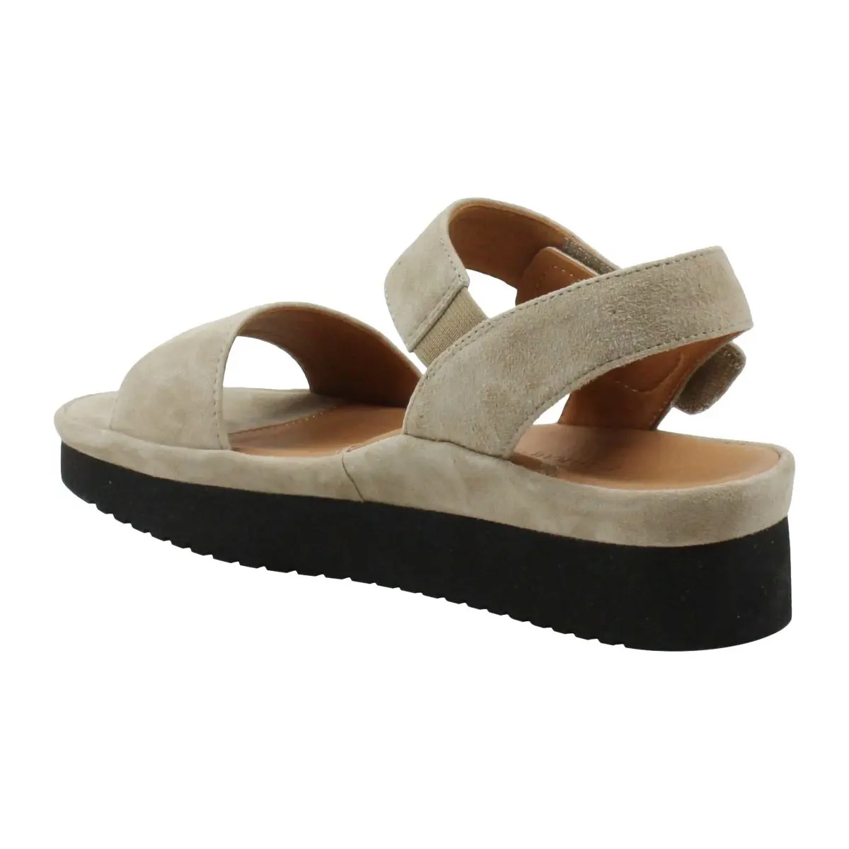 L'Amour Des Pieds Women's Abrilla Taupe Suede