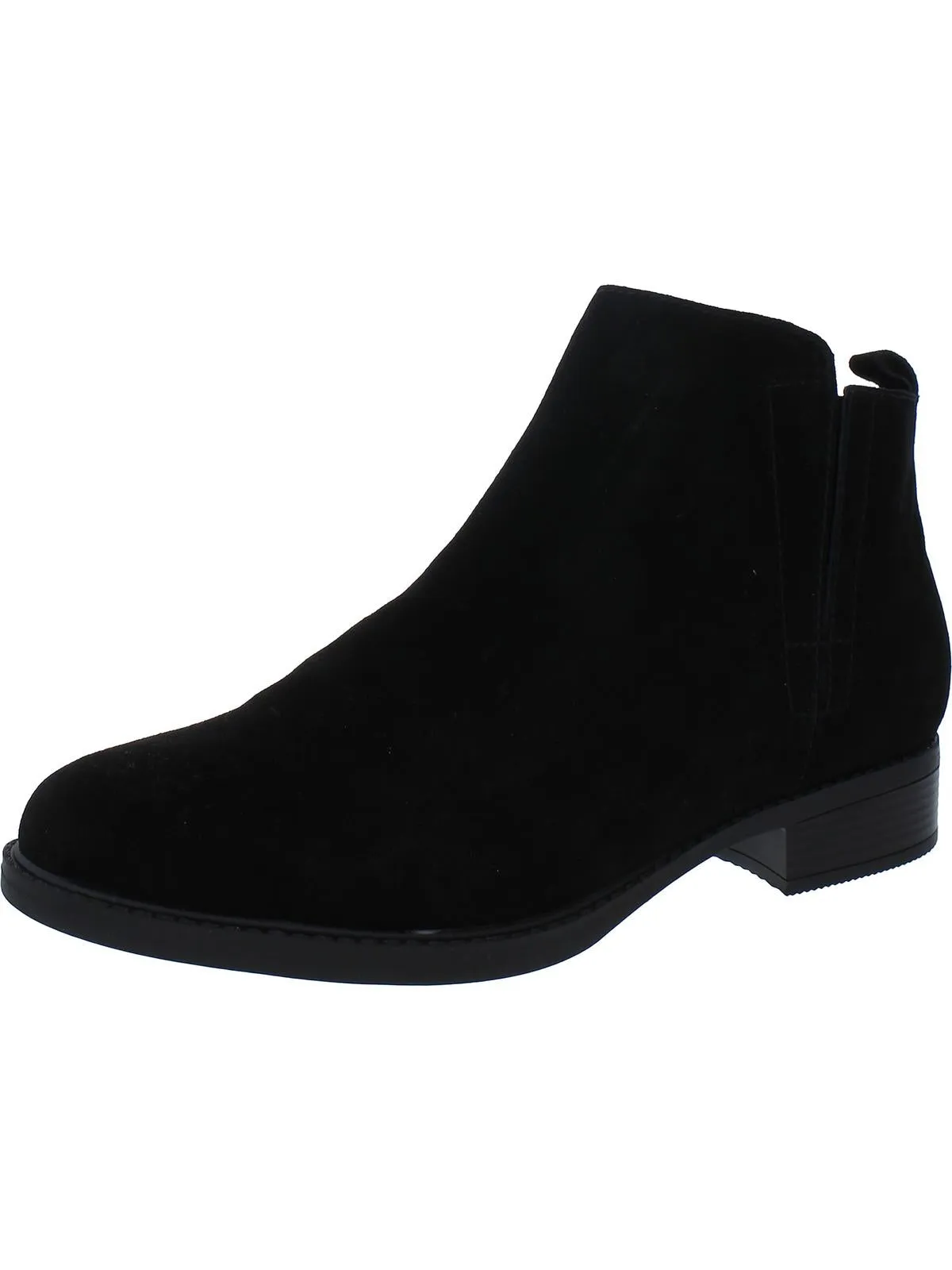 Larime Womens Zipper Ankle Booties