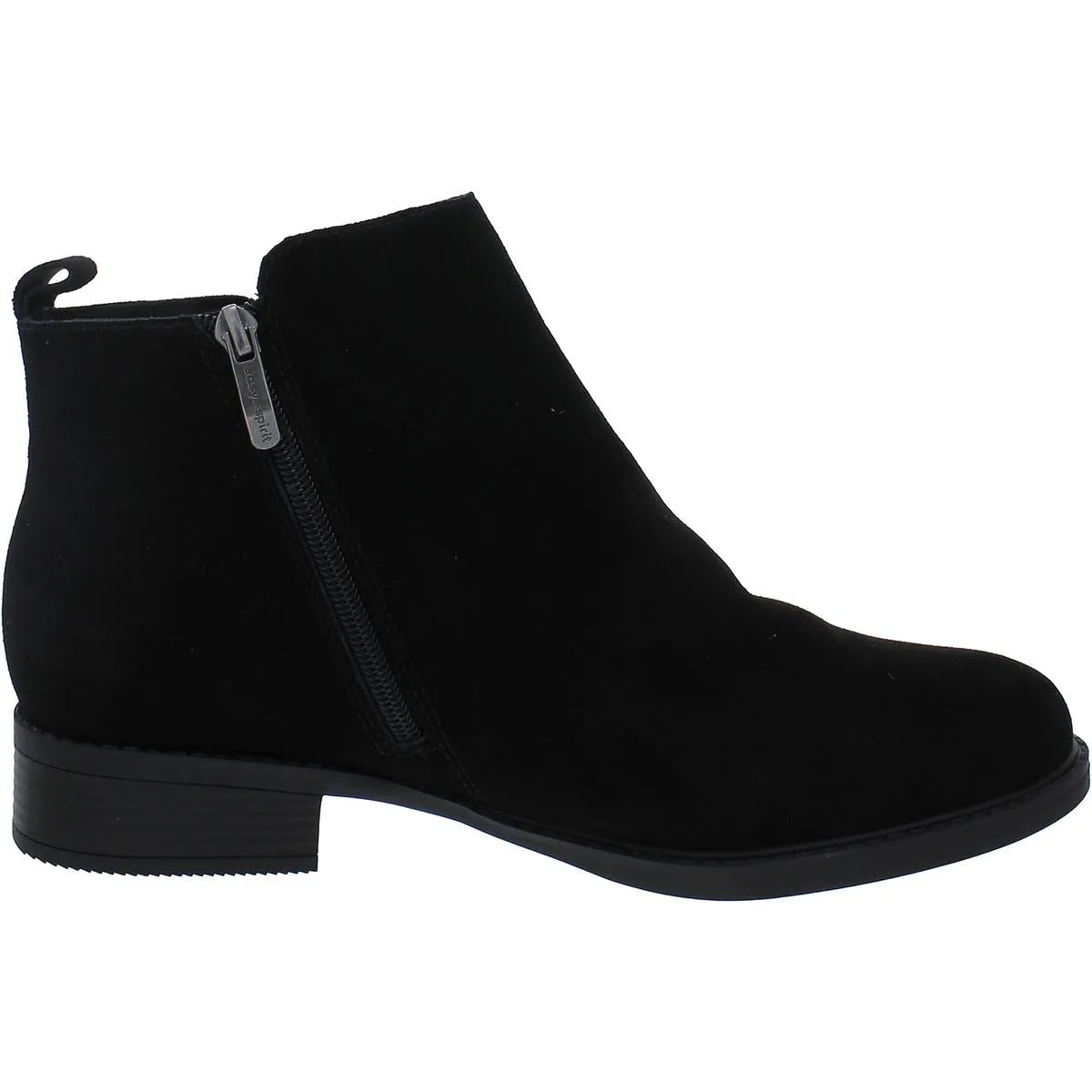 Larime Womens Zipper Ankle Booties