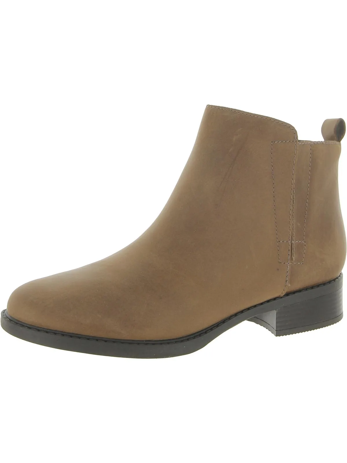Larime Womens Zipper Ankle Booties