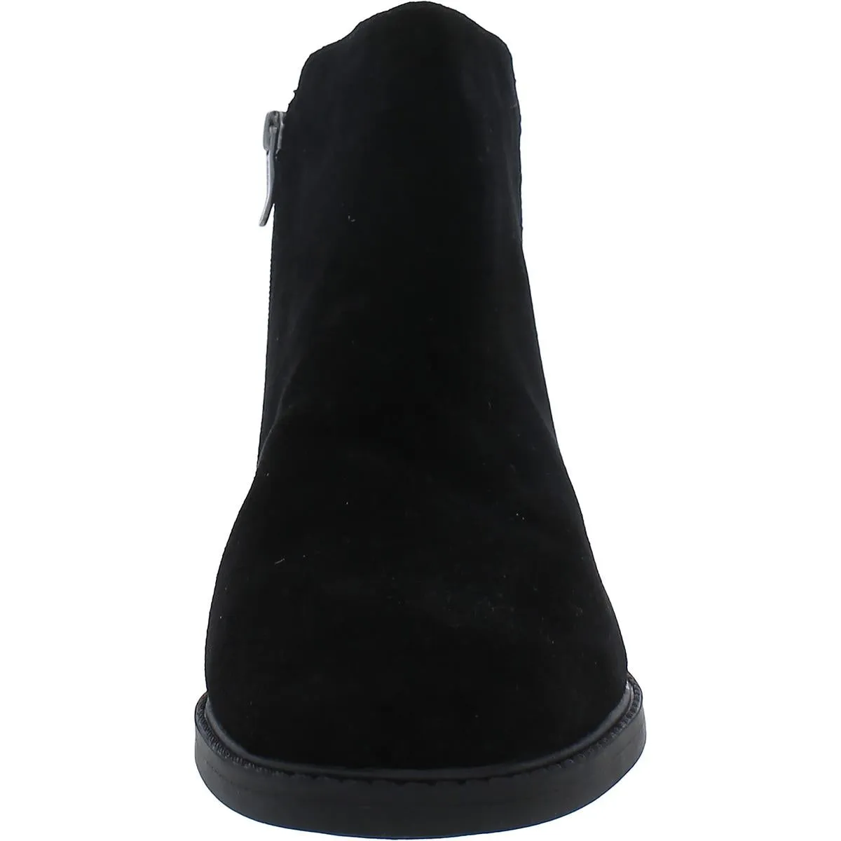Larime Womens Zipper Ankle Booties