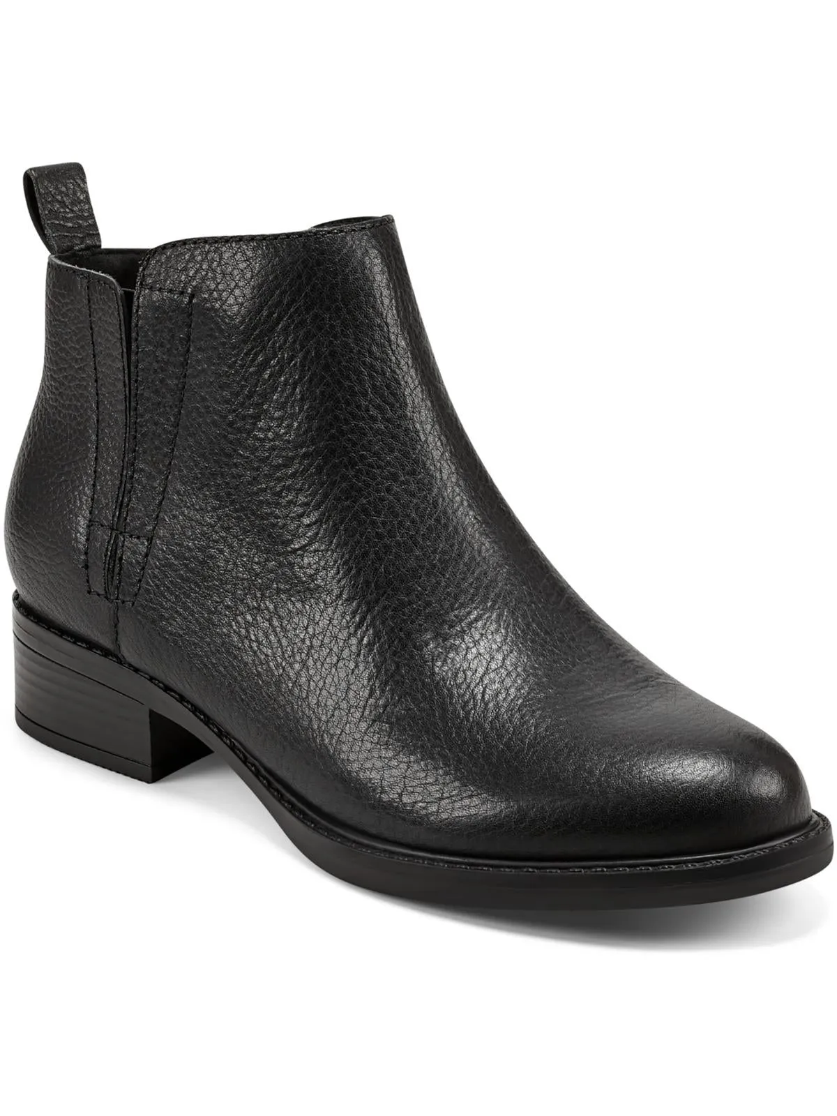Larime Womens Zipper Ankle Booties