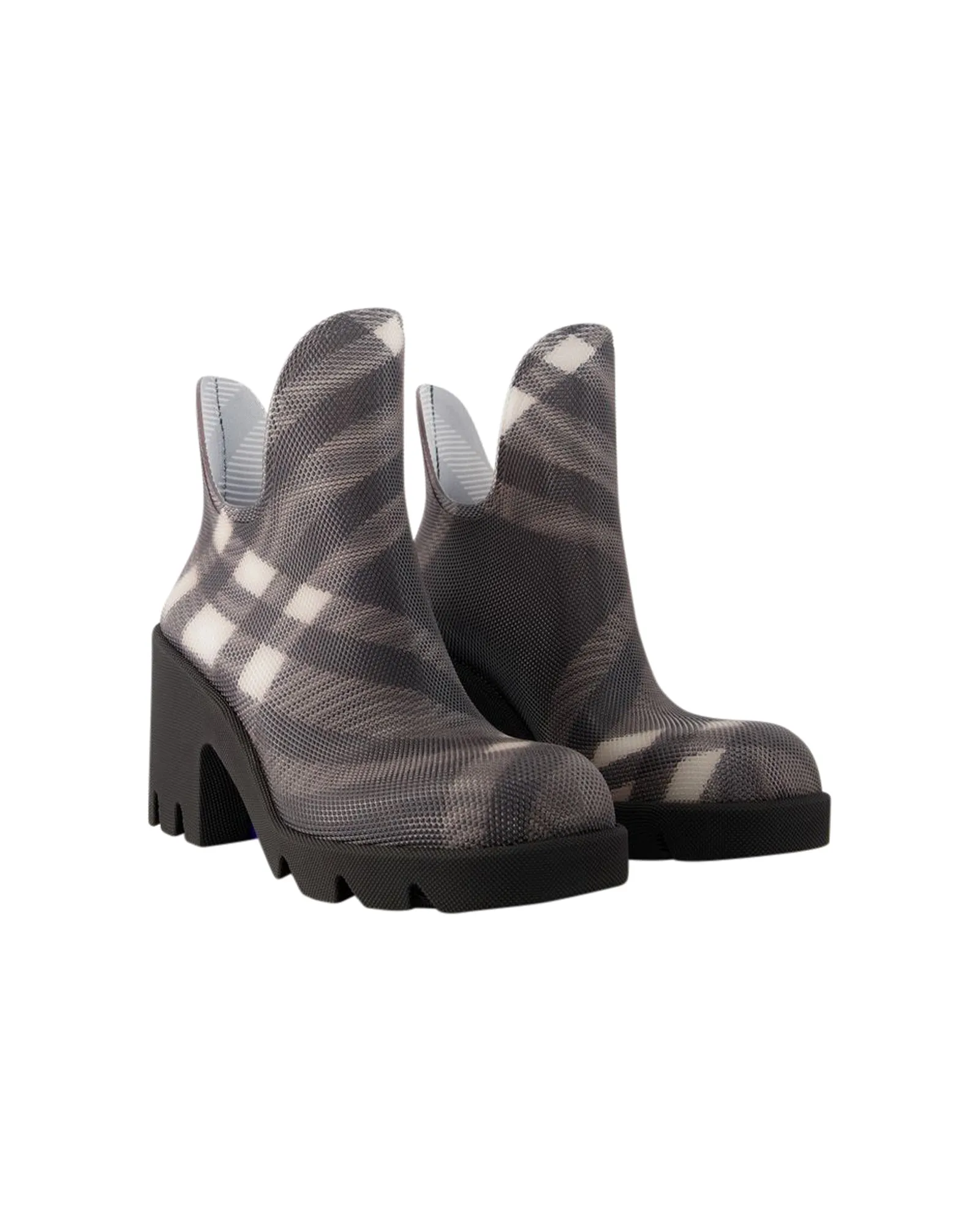Lf Marsh Heel Ankle Boots - Burberry - Others - Black