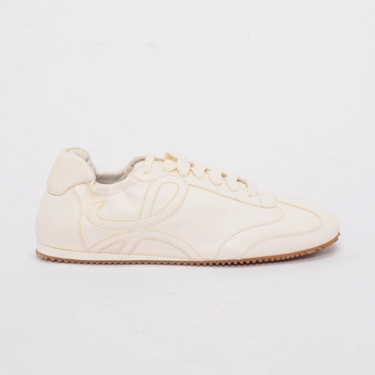 Loewe Off White Leather Ballet Runner Sneakers 39