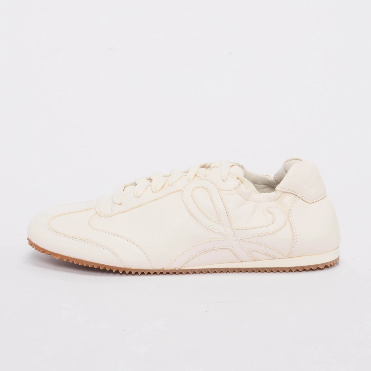 Loewe Off White Leather Ballet Runner Sneakers 39