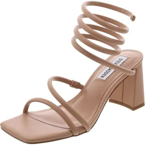 Lopez Womens Rhinestone Synthetic Ankle Strap