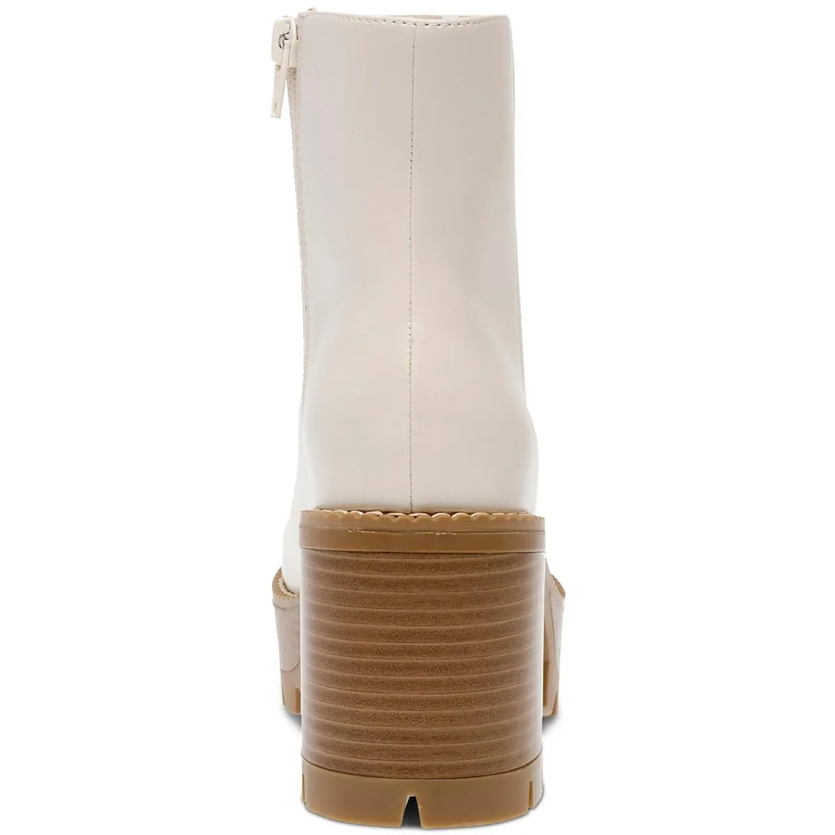 Margoee Womens Faux Leather Platform Ankle Boots