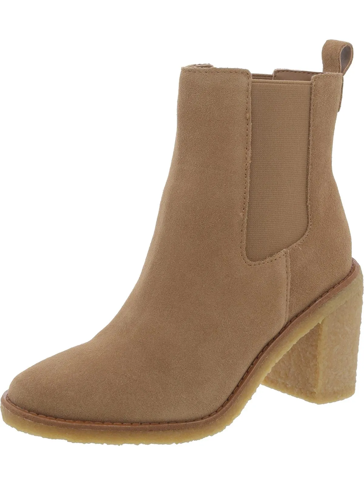 Marianna Womens Suede Chelsea Boots