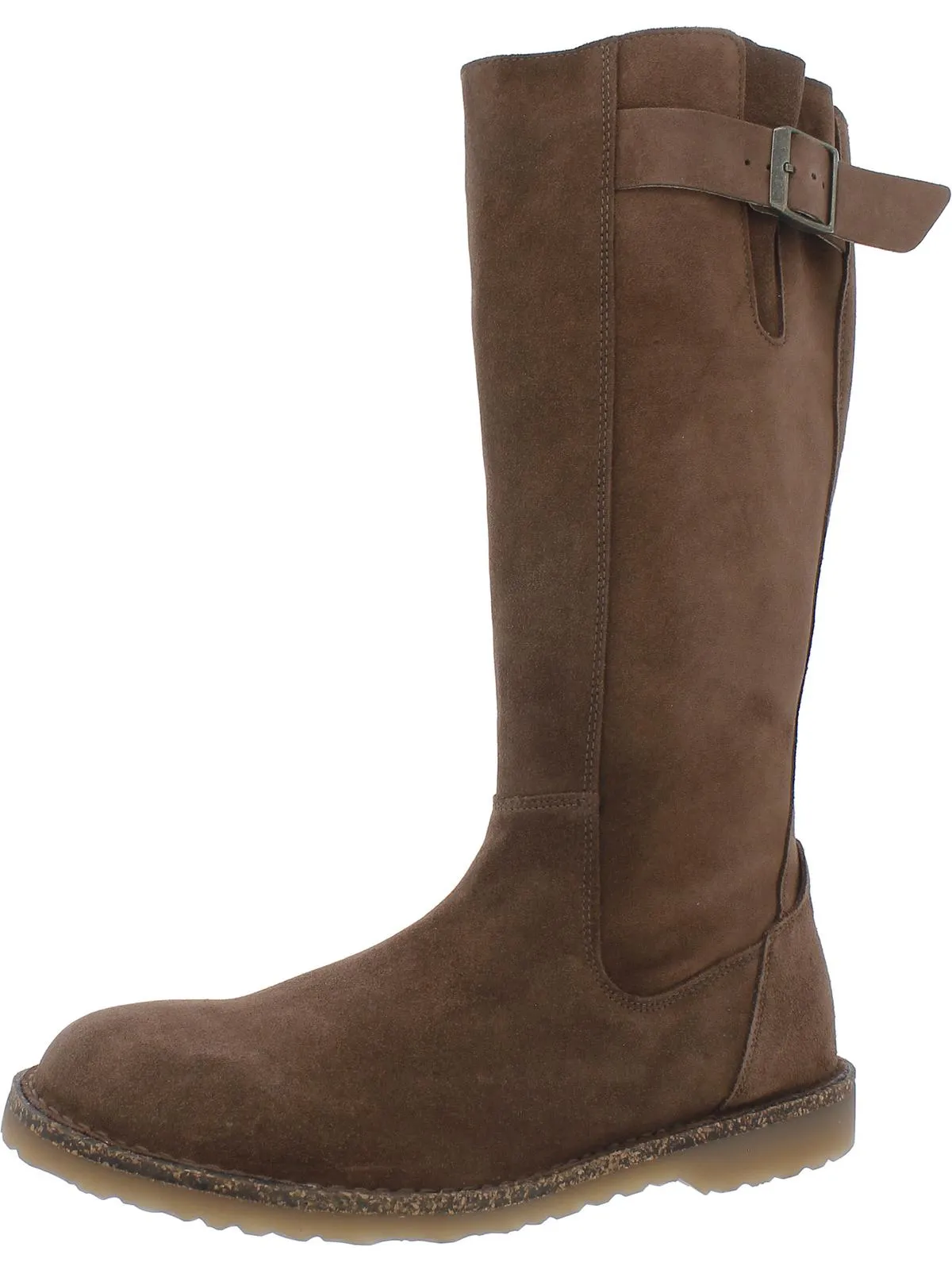 Melrose High Womens Suede Tall Knee-High Boots