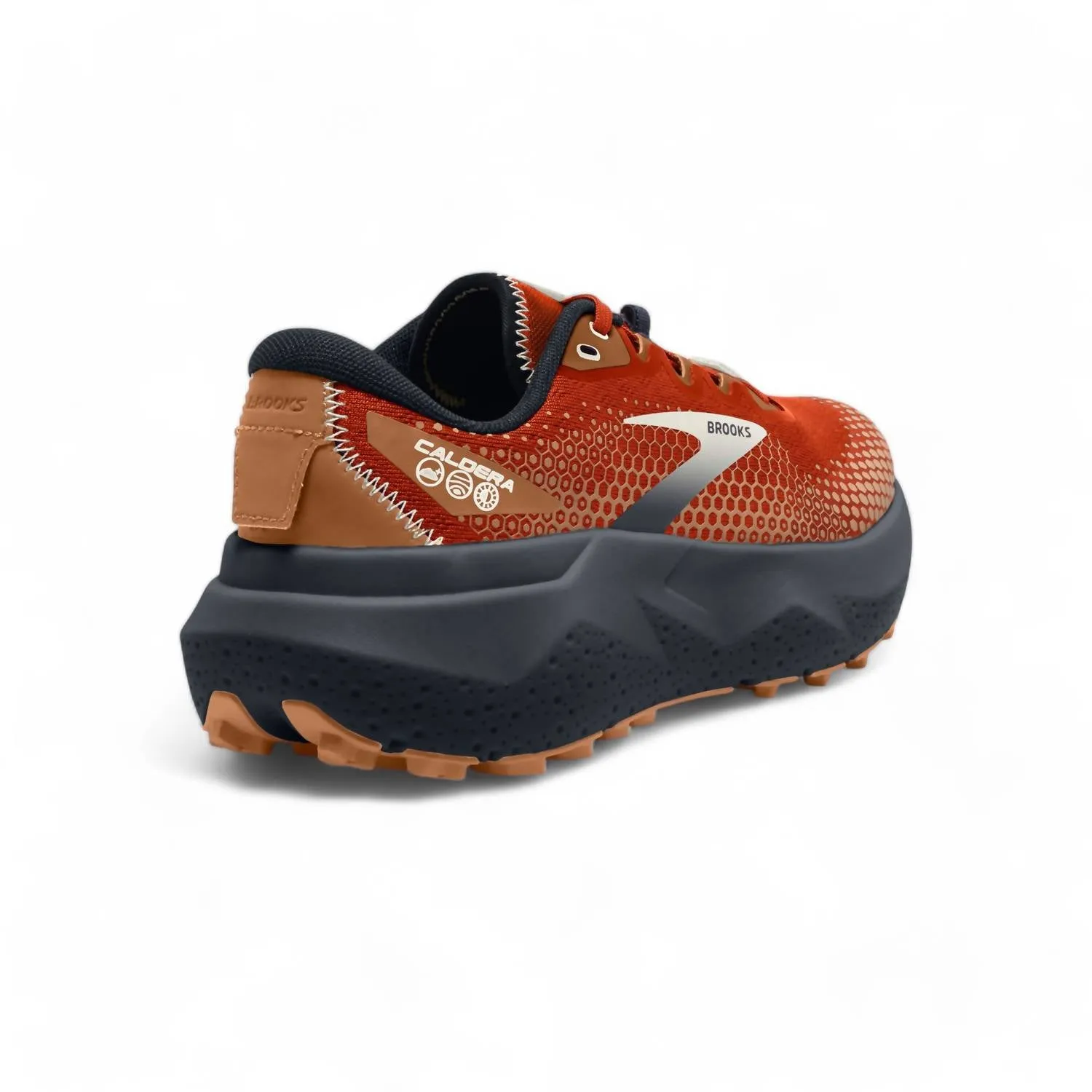 Men's Caldera 6 Trail Running Shoes In Rooibos/buiscut/peacoat