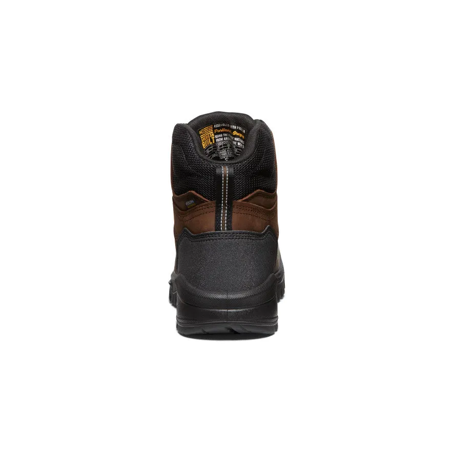 Men's Independence 6" Insulated Waterproof Boot (Carbon Toe)  |  Dark Earth/Black