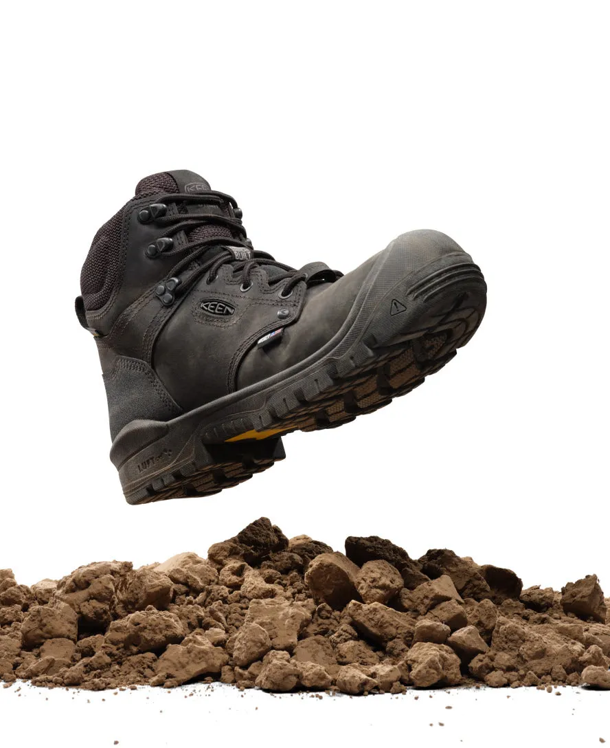 Men's Independence 6" Waterproof Boot (Soft Toe)  |  Black/Black