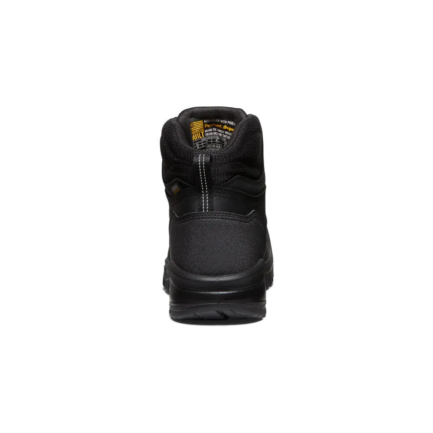 Men's Independence 6" Waterproof Boot (Soft Toe)  |  Black/Black