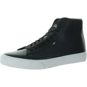 Mens Lace-Up Man Made Casual And Fashion Sneakers