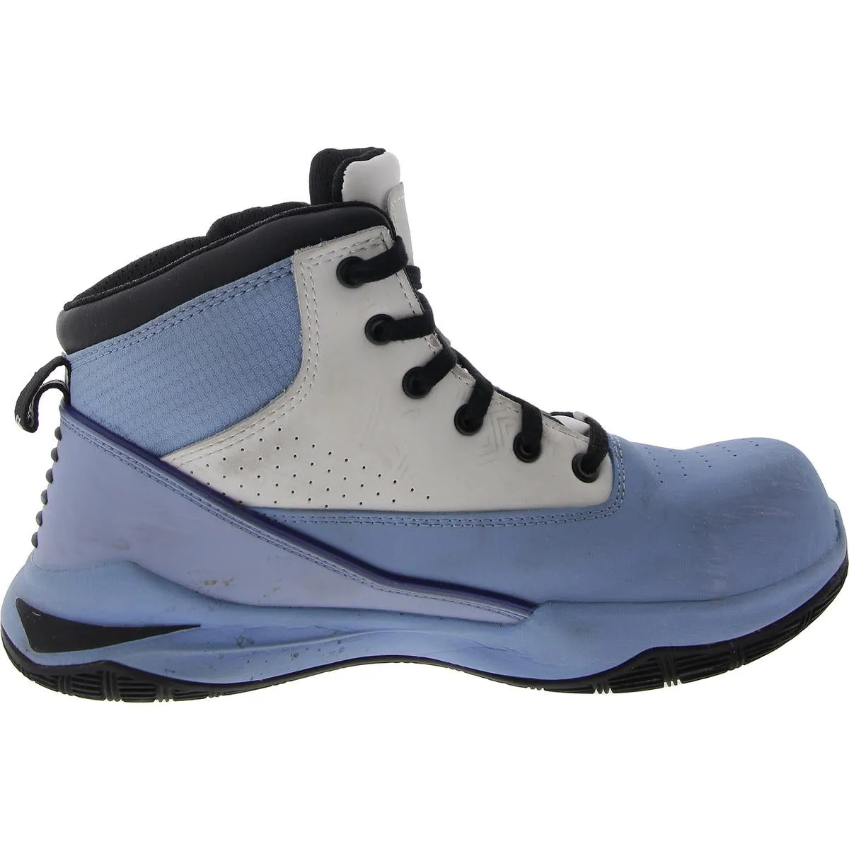 Mens Leather Slip Resistant Work & Safety Shoes