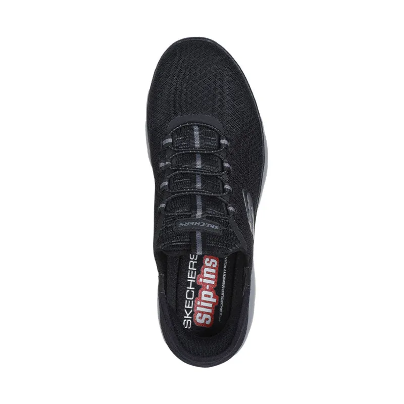 Men's Slip-ins Summits High Range Black Mesh/Trim