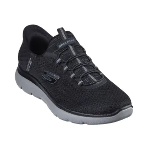 Men's Slip-ins Summits High Range Black Mesh/Trim