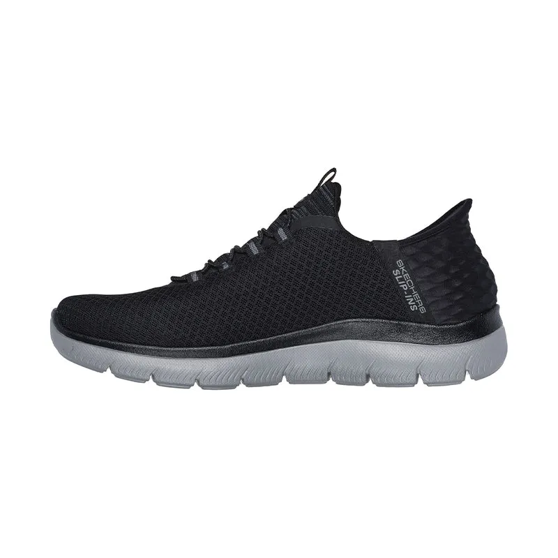 Men's Slip-ins Summits High Range Black Mesh/Trim