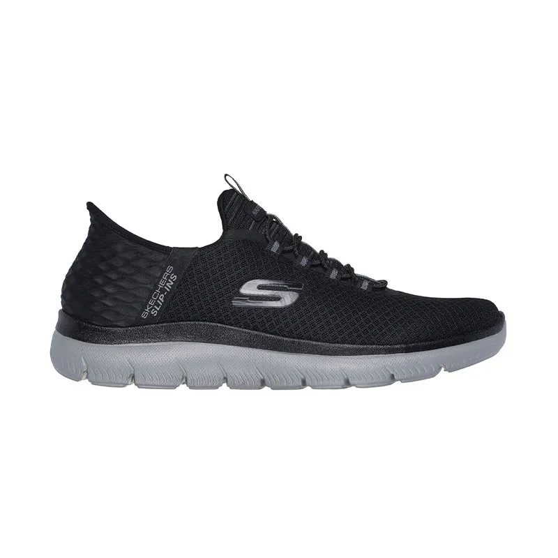 Men's Slip-ins Summits High Range Black Mesh/Trim