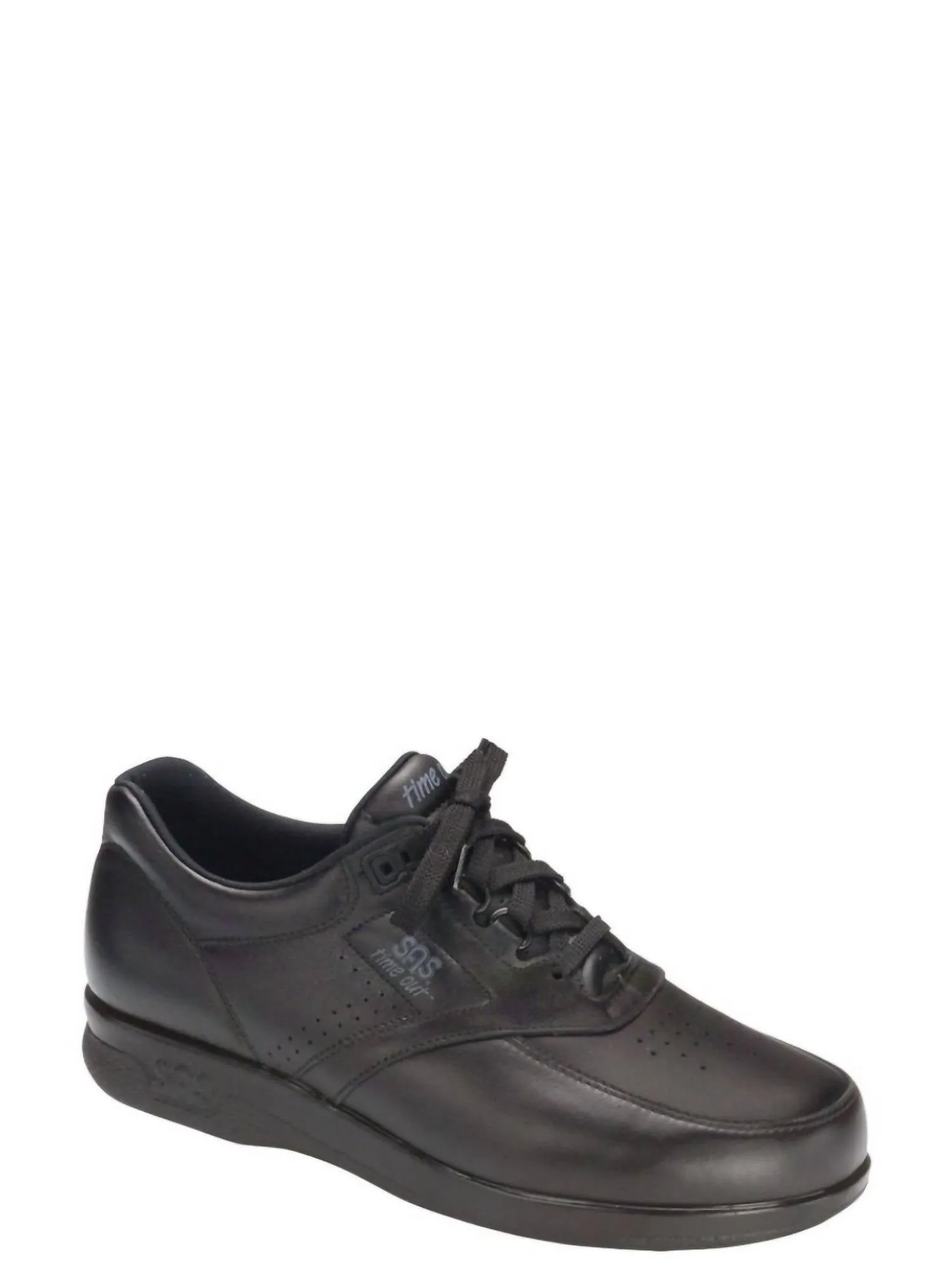 Men's Time Out Walking Sneaker Shoes In Black