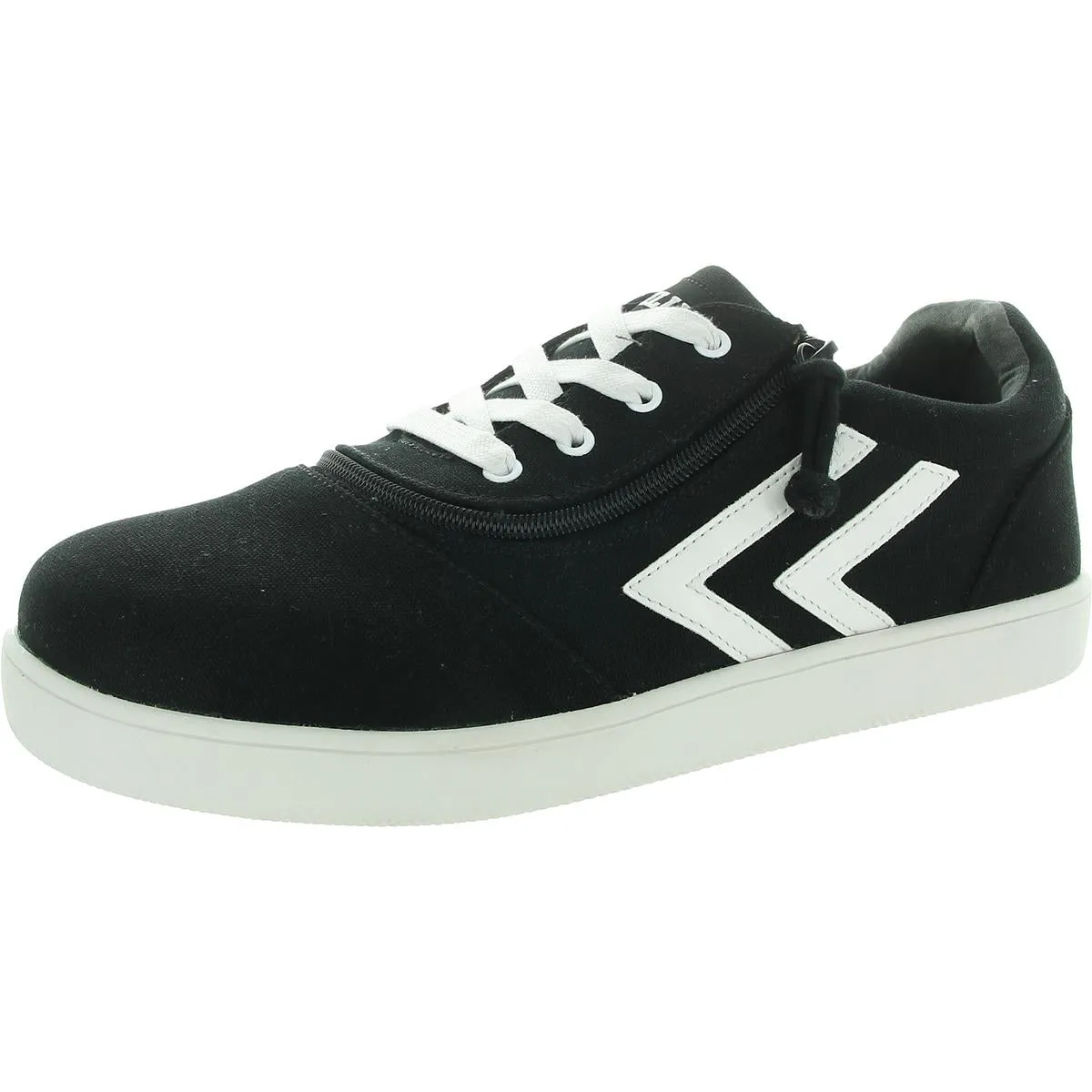 Mens Zipper Manmade Casual And Fashion Sneakers