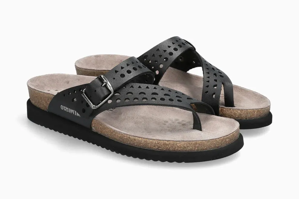 MEPHISTO HELENA PERFORATED - BLACK