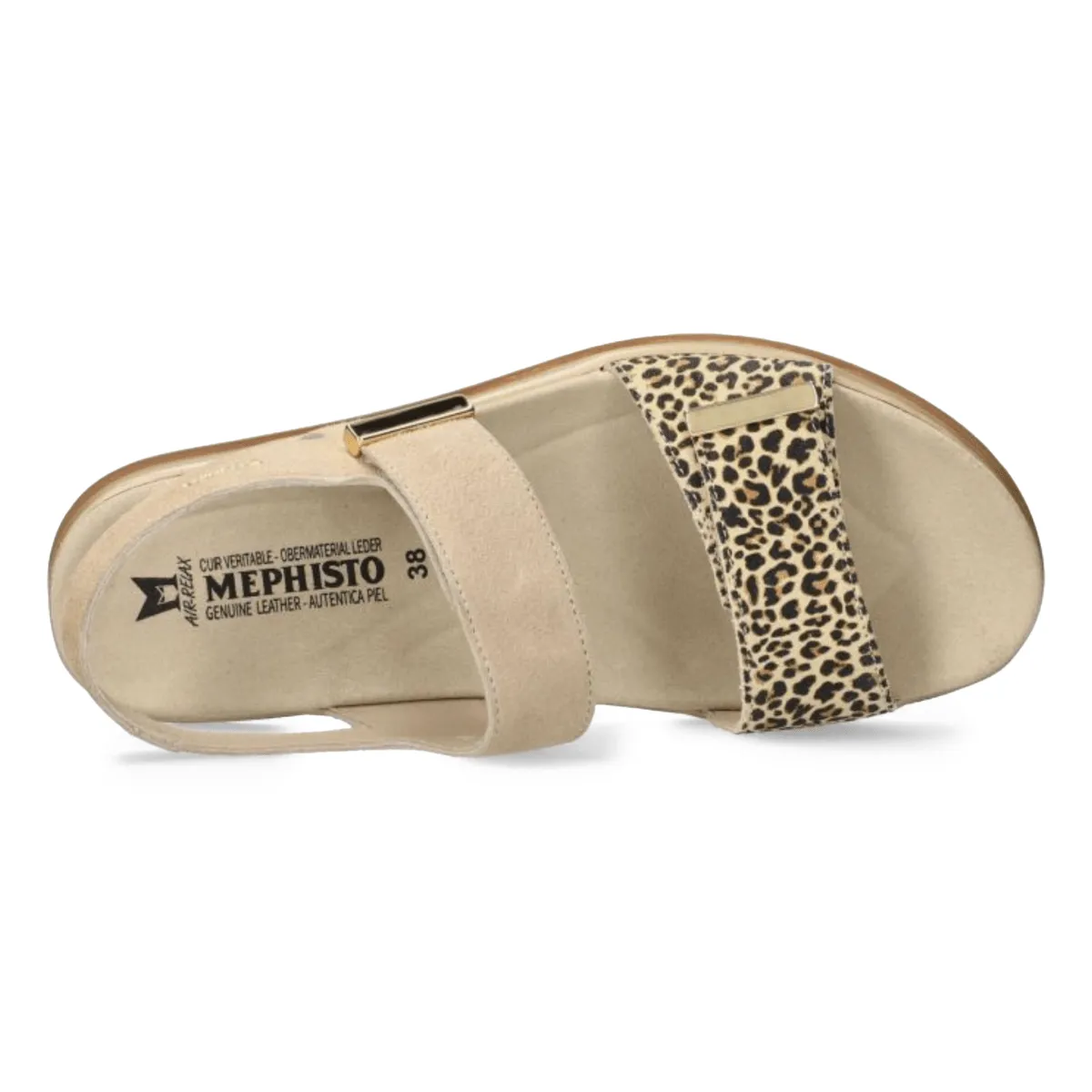 Mephisto Women's Dominica Light Sand/Leopard