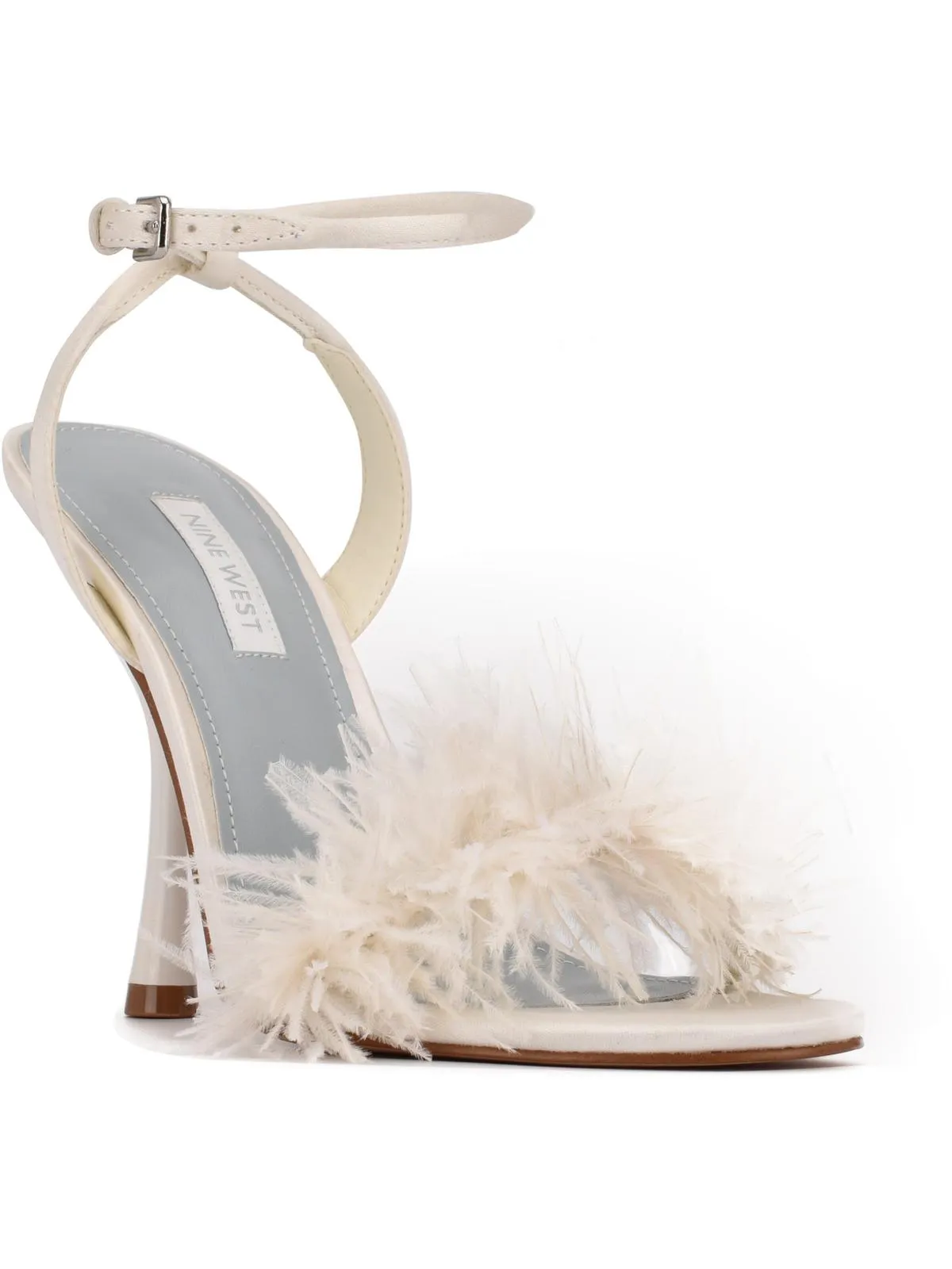 Milano  Womens Ankle Strap Dressy Heels