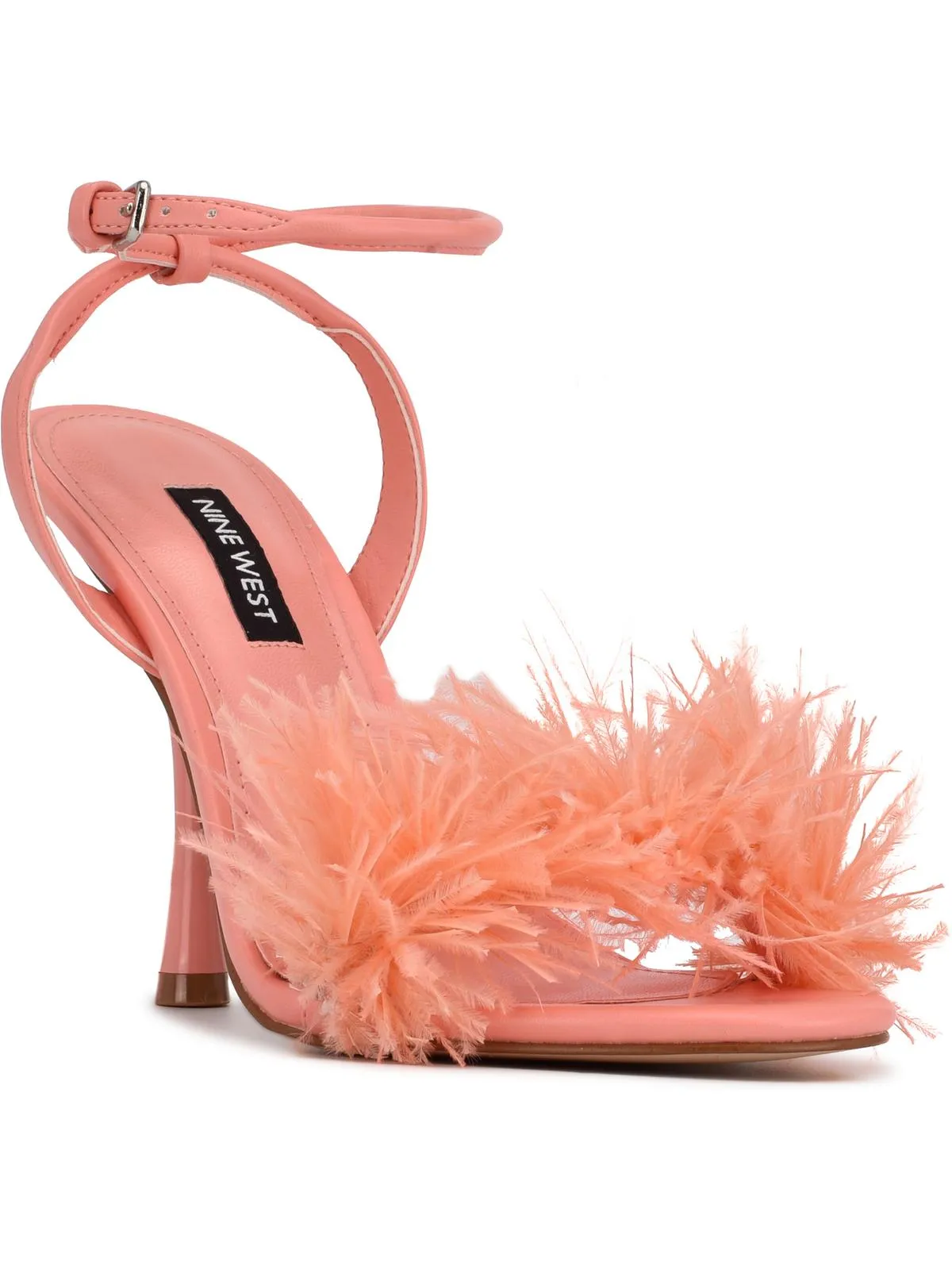 Milano  Womens Ankle Strap Dressy Heels