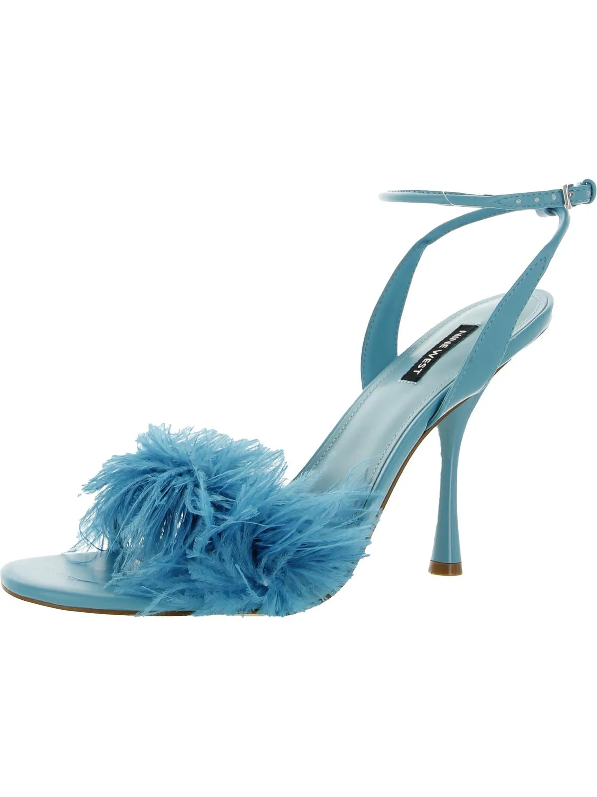 Milano  Womens Ankle Strap Dressy Heels