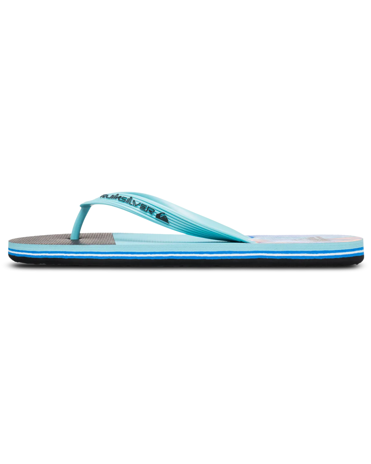 Molokai Stripe 25 Flip Flops in Nebulas Blue Bloomfade
