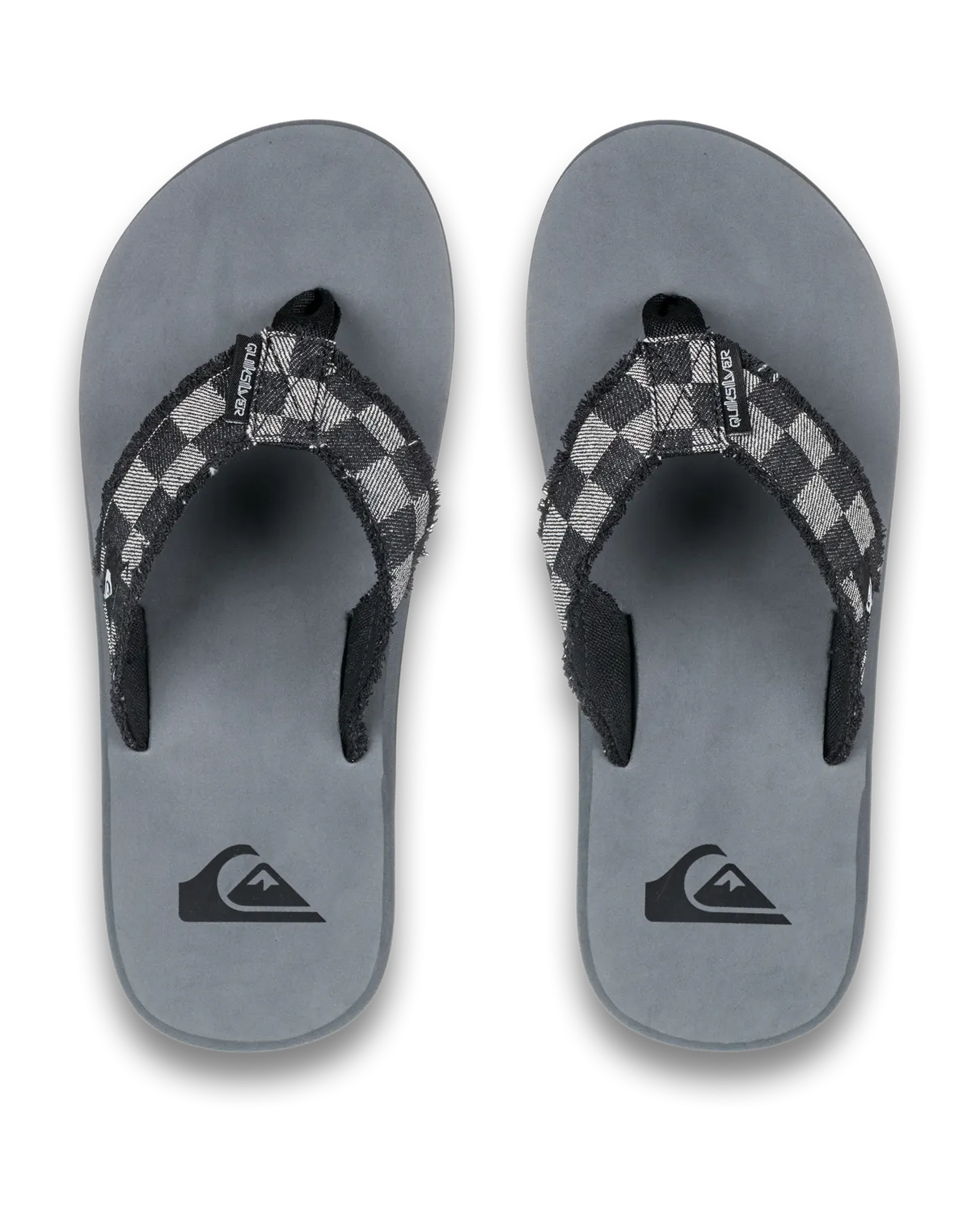 Monkey Abyss Flip Flops in Grey