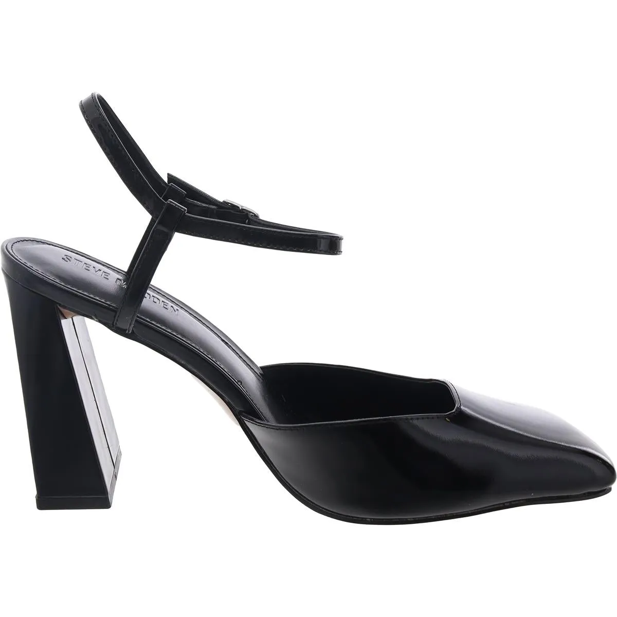 Mosaic Womens Buckle Leather Ankle Strap