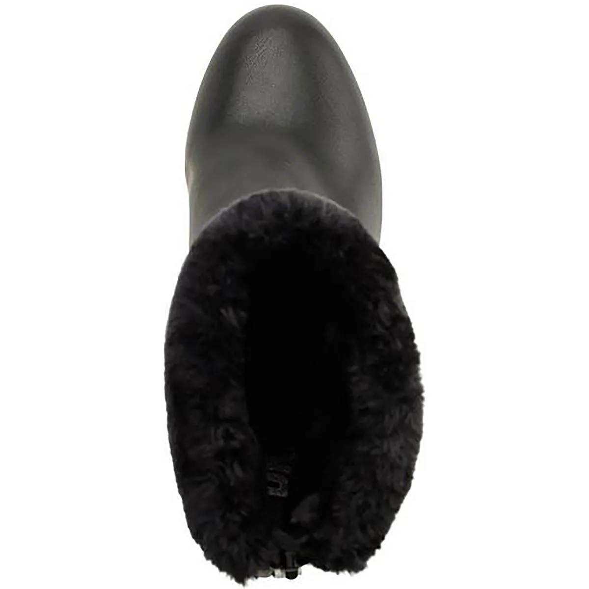 Nadra Womens Padded Insole Faux Fur Wedge Boots