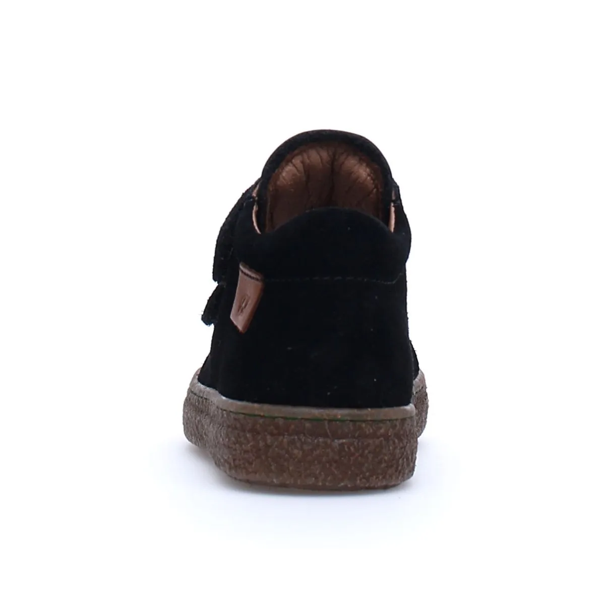 Naturino Boys Albus Desert Black Suede 2 Velcro (Sizes 30-34)