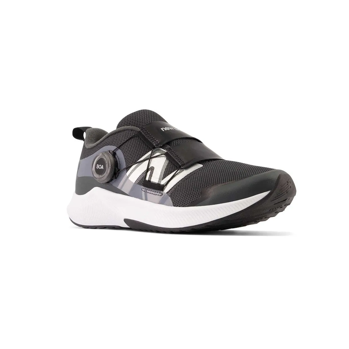 New Balance Kid's (Grade School) GTRVLBK4 DynaSoft Reveal v4 BOA Black/Silver