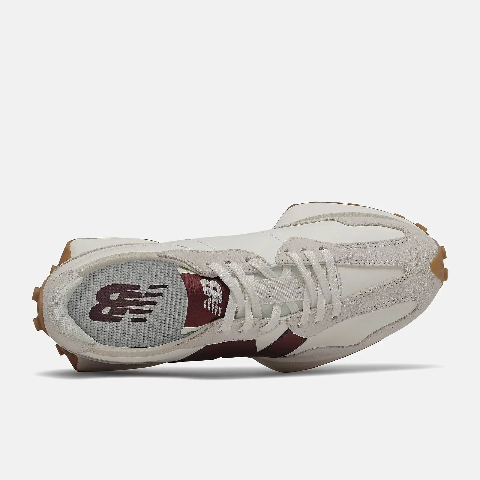 New Balance Shoes 327 | Moonbeam/Burgundy