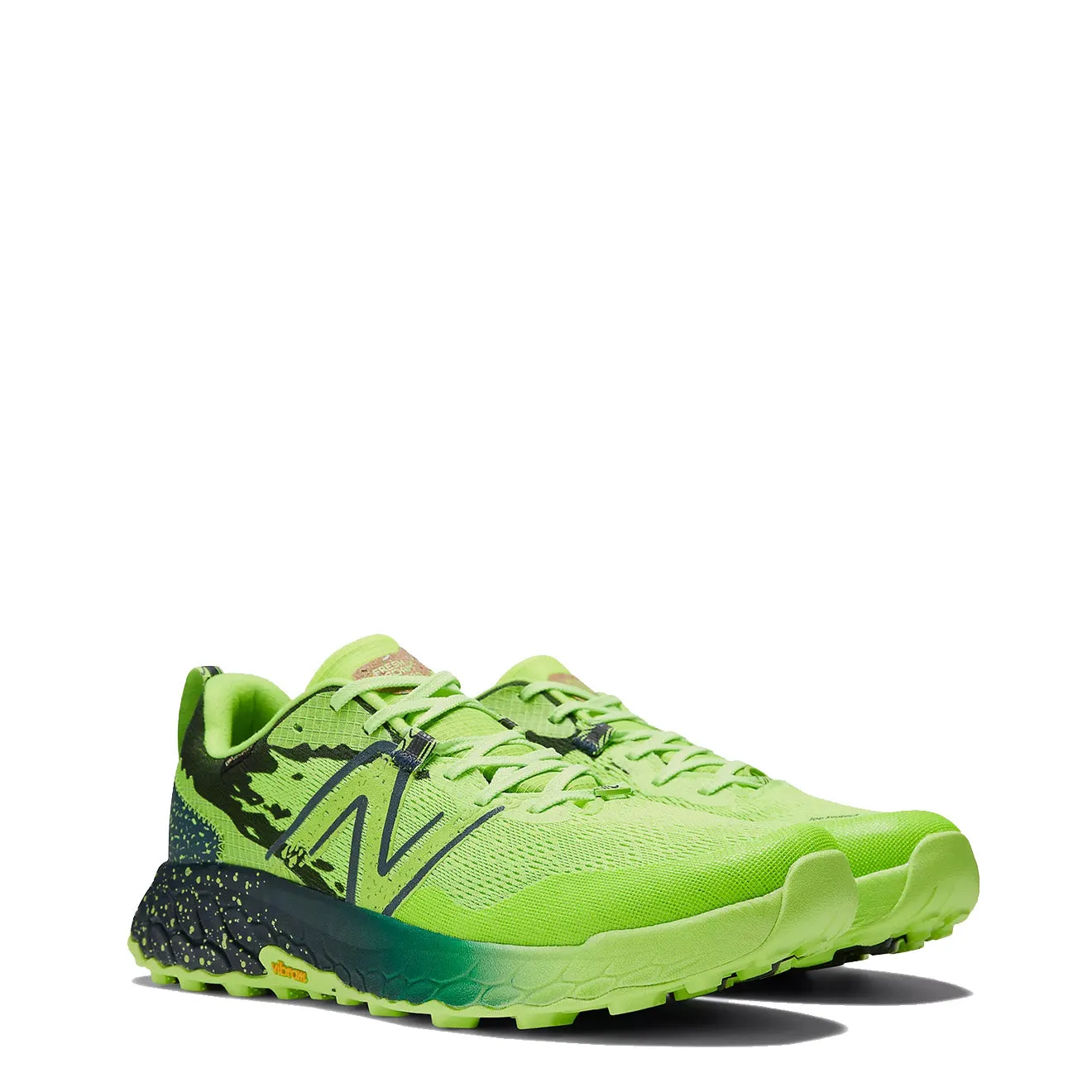 New Balance Womens Fresh Foam X Hierro v7 GTX Pixel Green / Natural Indigo
