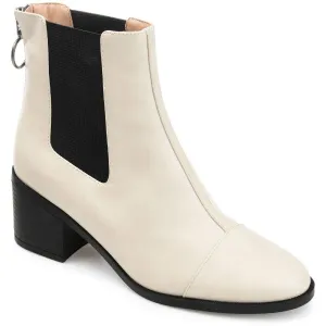 Nigella Womens Faux Leather Ankle Ankle Boots