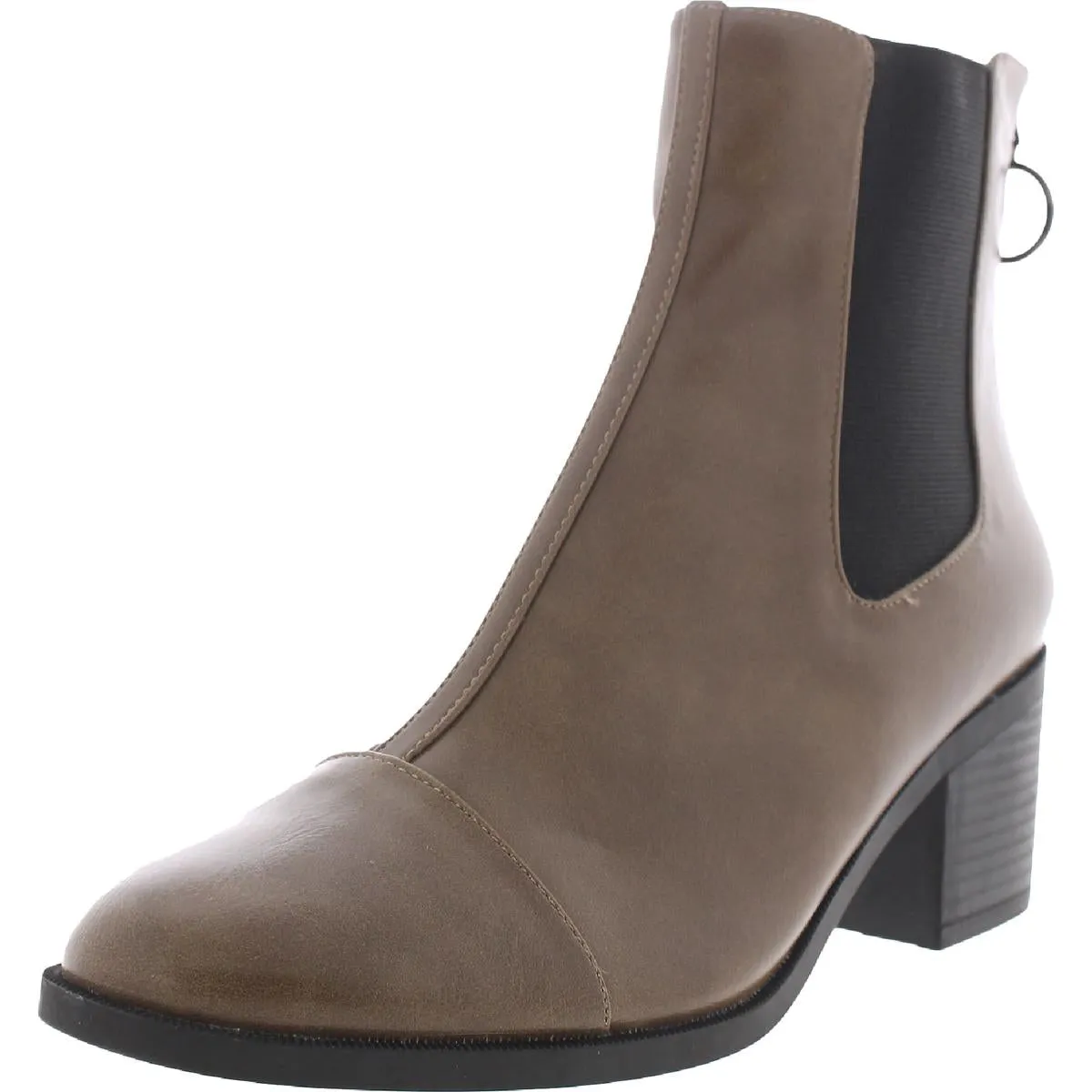 Nigella Womens Faux Leather Ankle Ankle Boots