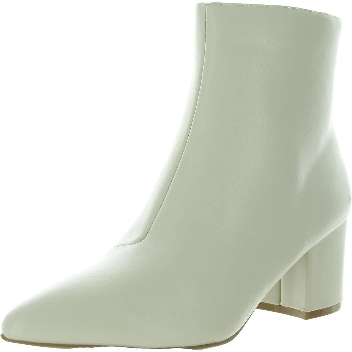 Nightlife Womens Faux Suede Heel Ankle Boots